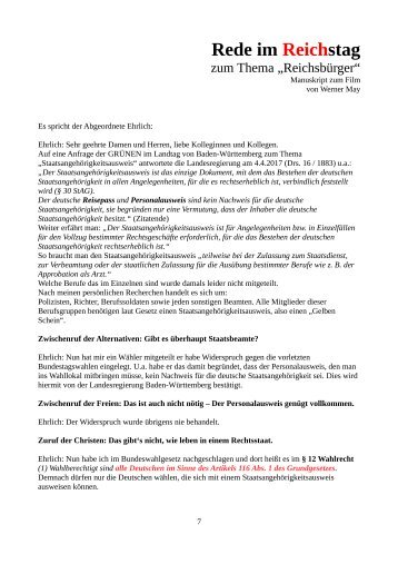 Debatte im Bundestag Reichsbürger