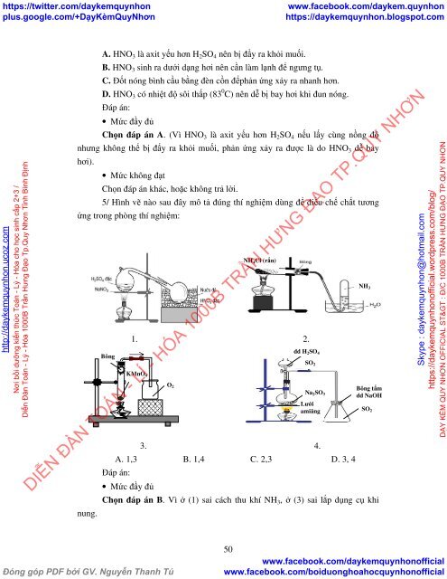 Thiết kế và sử dụng hệ thống bài tập Hóa học 11 phần phi kim tiếp cận PISA theo định hướng phát triển năng lực cho học sinh