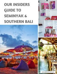 Our Insiders Guide to Seminyak & Southern Bali