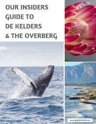 Our Insiders Guide to De Kelders & The Overberg