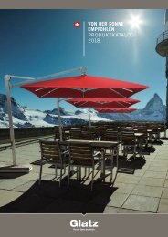 Von der Sonne empfohlen - Glatz Produktkatalog 2018