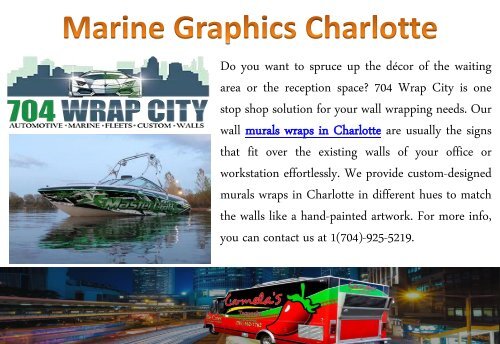 Marine Graphics Charlotte