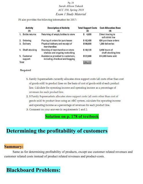 (WIP) ACC 350 Exam 1 Study Material