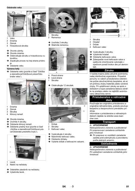 Karcher MA 80 - manuals