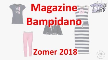 Magazine zomercollectie 2018 bampidano