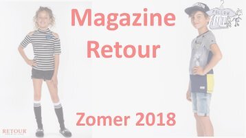 Magazine zomercollectie 2018 Retour
