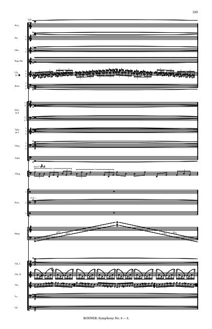 Rosner - Symphony No. 6, op. 64