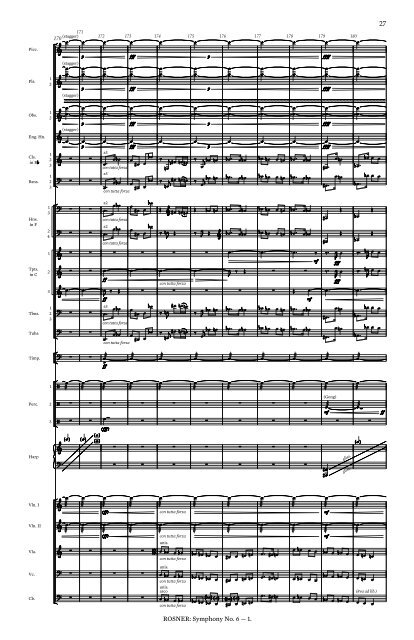 Rosner - Symphony No. 6, op. 64