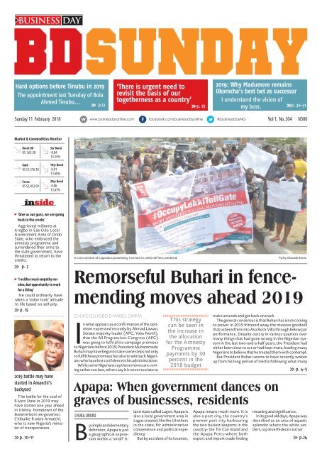 BusinessDay 11 Feb 2018