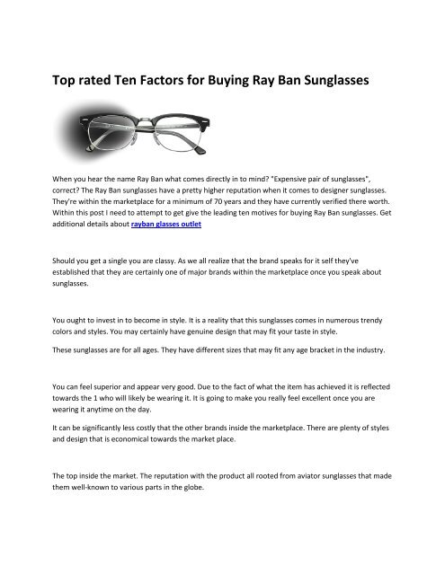 6 Cheap Ray Ban Canada Sale Fake Ray Ban Sunglasses Toronto