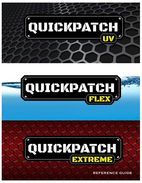 QUIICKPATCH REFERENCE