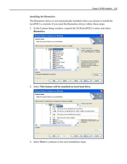 Retail Platform Software for Windows User&#039;s Guide