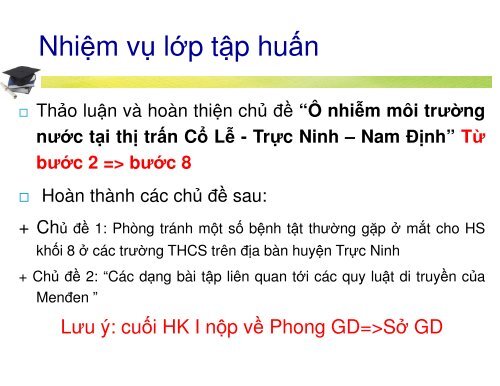 DẠY HỌC VÀ KIỂM TRA, ĐÁNH GIÁ KẾT QUẢ HỌC TẬP CỦA HỌC SINH THEO ĐỊNH HƯỚNG PHÁT TRIỂN NĂNG LỰC