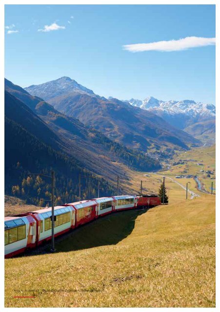 Glacier Express Image Broschüre europäische Sprachen 