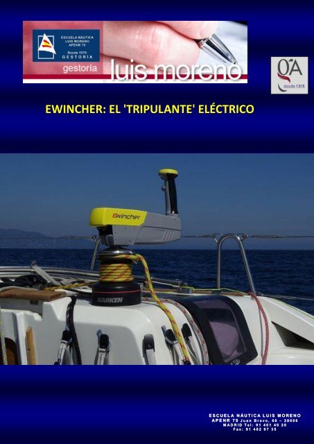 EWINCHER EL &#039;TRIPULANTE&#039; ELÉCTRICO - Nauta360