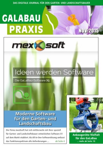 GALABAU PRAXIS November 2015