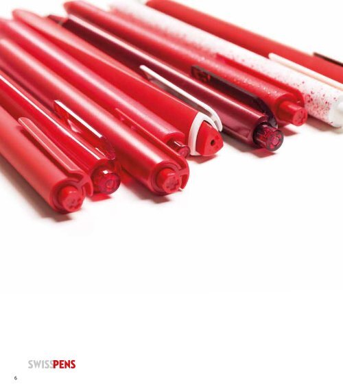 Swiss Pens - Promotional Pens Catalogue