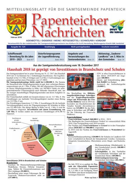 Papenteich Februar 2018