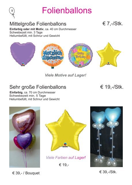 Ballonwelt Katalog 