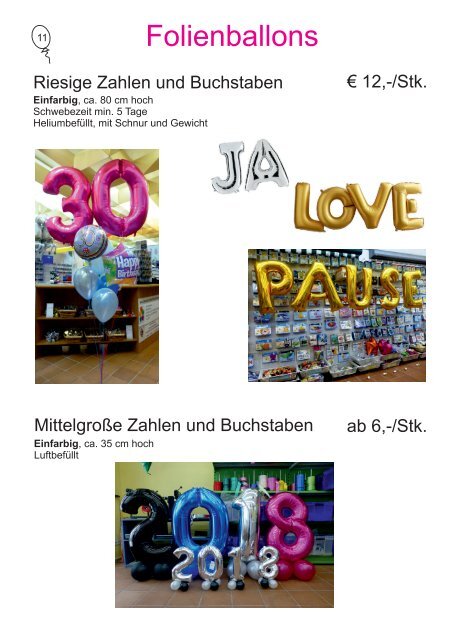 Ballonwelt Katalog 