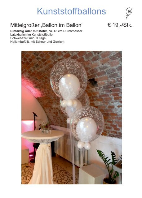 Ballonwelt Katalog 