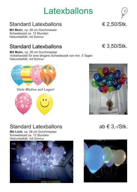 Ballonwelt Katalog 