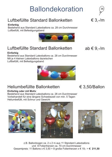 Ballonwelt Katalog 