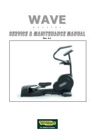 TechnoGym Wave Excite+ Manual