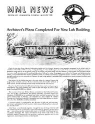 Architect's Plans Completed For New Lab Building - Mote Marine ...