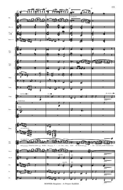 Rosner - Requiem, op. 59