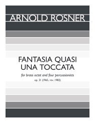 Rosner - Fantasia quasi una Toccata, op. 31