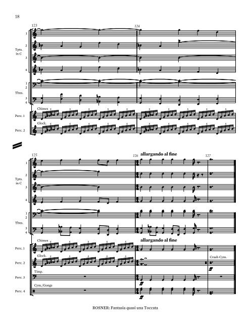 Rosner - Fantasia quasi una Toccata, op. 31