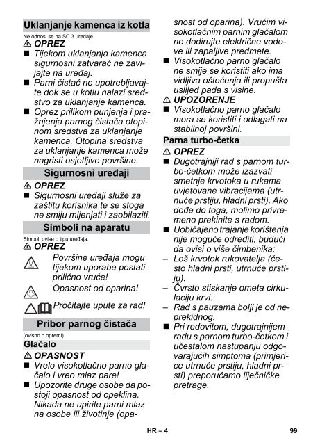 Karcher SC 3 EasyFix - manuals