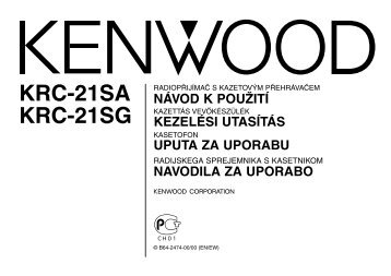 Kenwood KRC-21SG - Car Electronics "Czech, Hungarian, Croatian, Slovene" ()