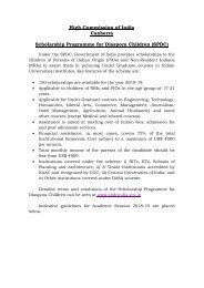 Scholarship program for diaspora children