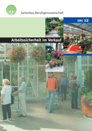 Arbeitssicherheit im Verkauf - GBG 12