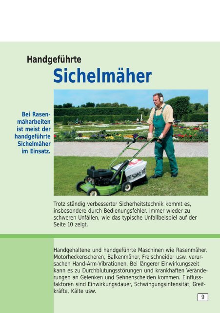 Grünpflege im Gartenbau - GBG 15