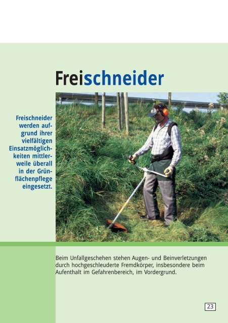 Grünpflege im Gartenbau - GBG 15