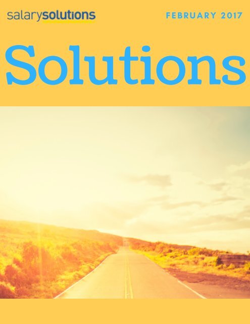 Solutions Magazine - February 2018