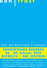 08. Februar 2004 BAYREUTH • DAS ZENTRUM - Kontrast
