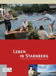 Leben in Starnberg - Stadtmarketing Starnberg
