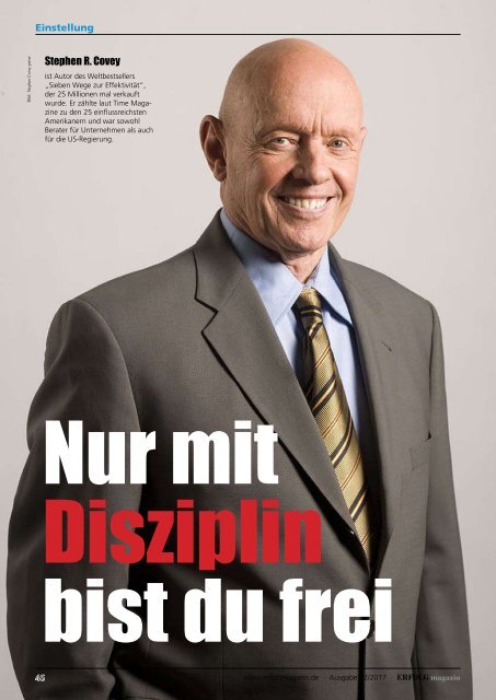 Erfolg Magazin, Ausgabe 2/2017