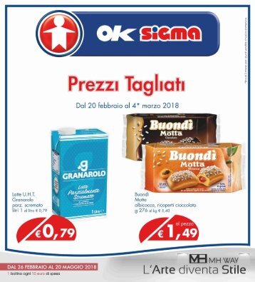 Volantino offerte 20 febbraio - 4 marzo 2018