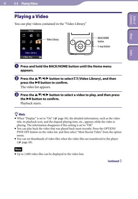 Sony NWZ-E435F - NWZ-E435F Consignes d&rsquo;utilisation Anglais