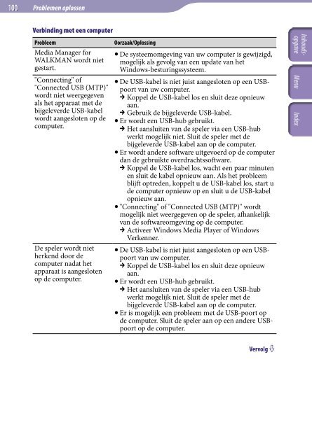 Sony NWZ-E435F - NWZ-E435F Consignes d&rsquo;utilisation N&eacute;erlandais