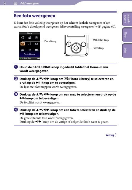 Sony NWZ-E435F - NWZ-E435F Consignes d&rsquo;utilisation N&eacute;erlandais