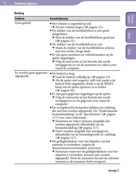 Sony NWZ-E435F - NWZ-E435F Consignes d&rsquo;utilisation N&eacute;erlandais