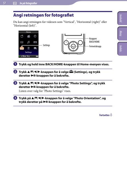 Sony NWZ-E435F - NWZ-E435F Consignes d&rsquo;utilisation Norv&eacute;gien