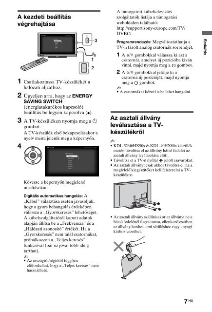 Sony KDL-46HX803 - KDL-46HX803 Mode d'emploi Espagnol