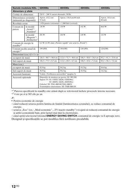 Sony KDL-46HX803 - KDL-46HX803 Mode d'emploi Bulgare